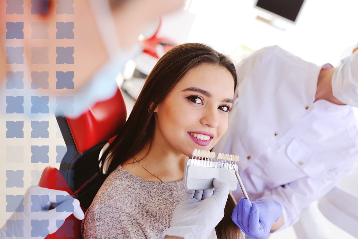 Smile design in Al Ain and choosing veneer color